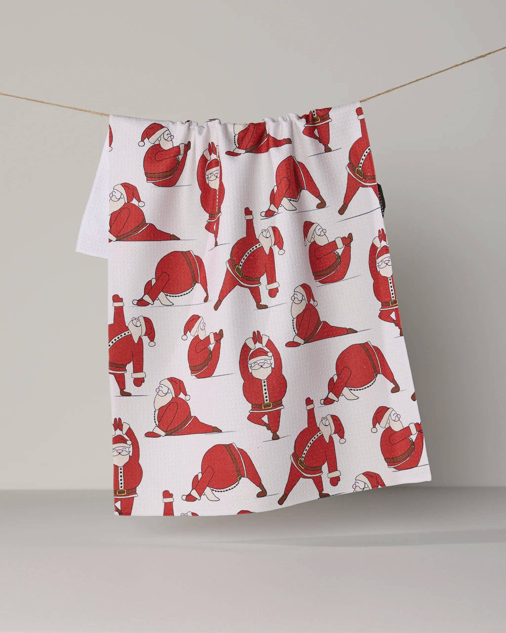 Stretchy Santy Tea Towel