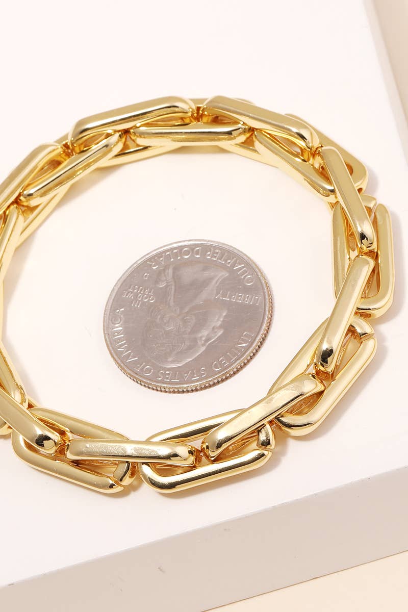 Chain Link Stretch Bracelet