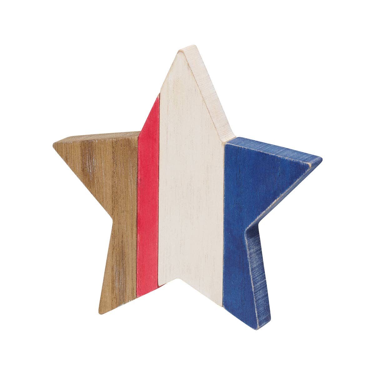 Med. RWB Plank Star