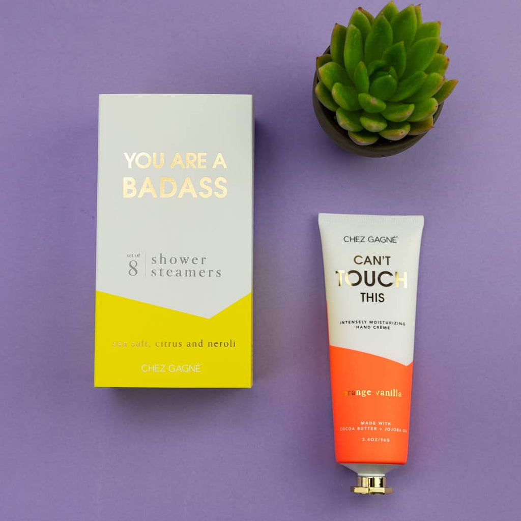 Can't Touch This - Funny Hand Cream Gift, Orange Vanilla