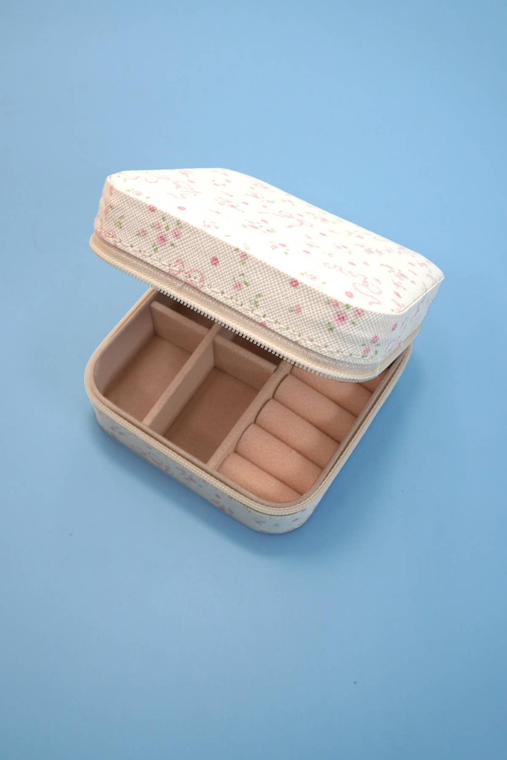 CHERRIES JEWELRY ORGANIZER TRAVEL BOX CASE