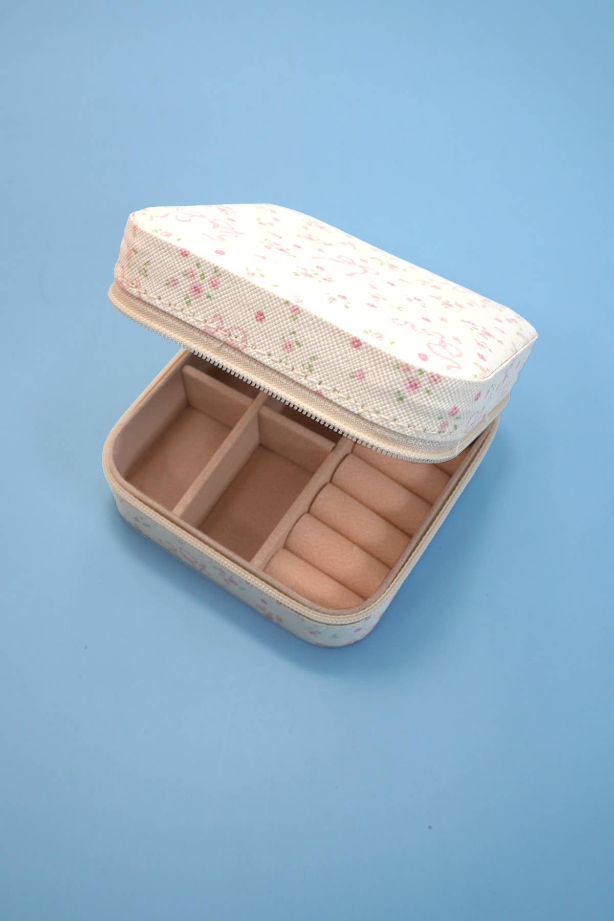 CHERRIES JEWELRY ORGANIZER TRAVEL BOX CASE