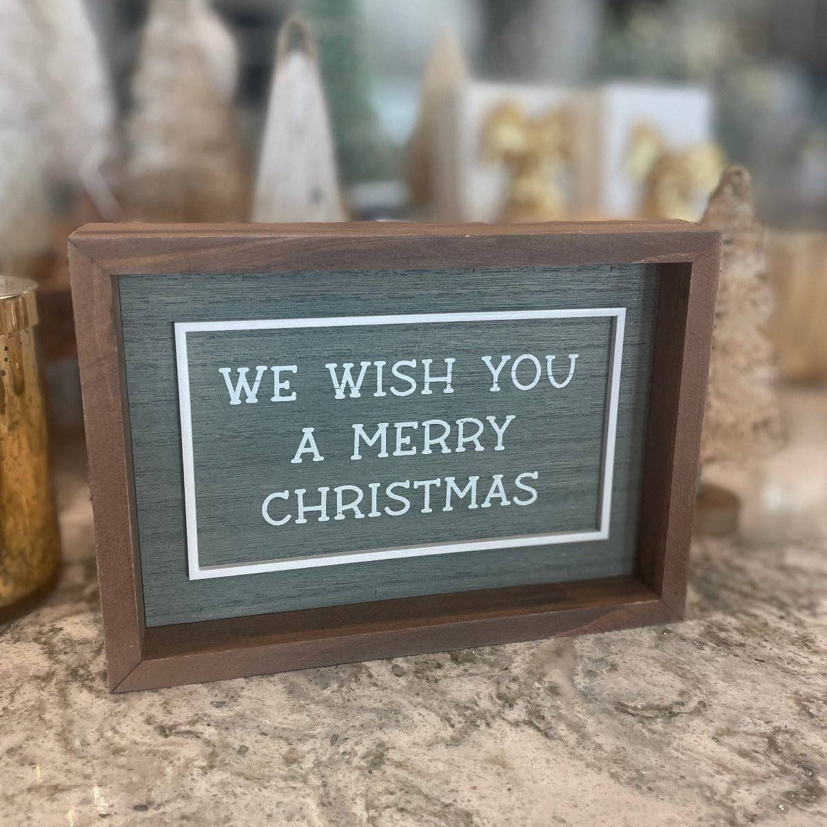 Pumpkin Spice/Wish You a Merry Christmas Sign (Reversible)