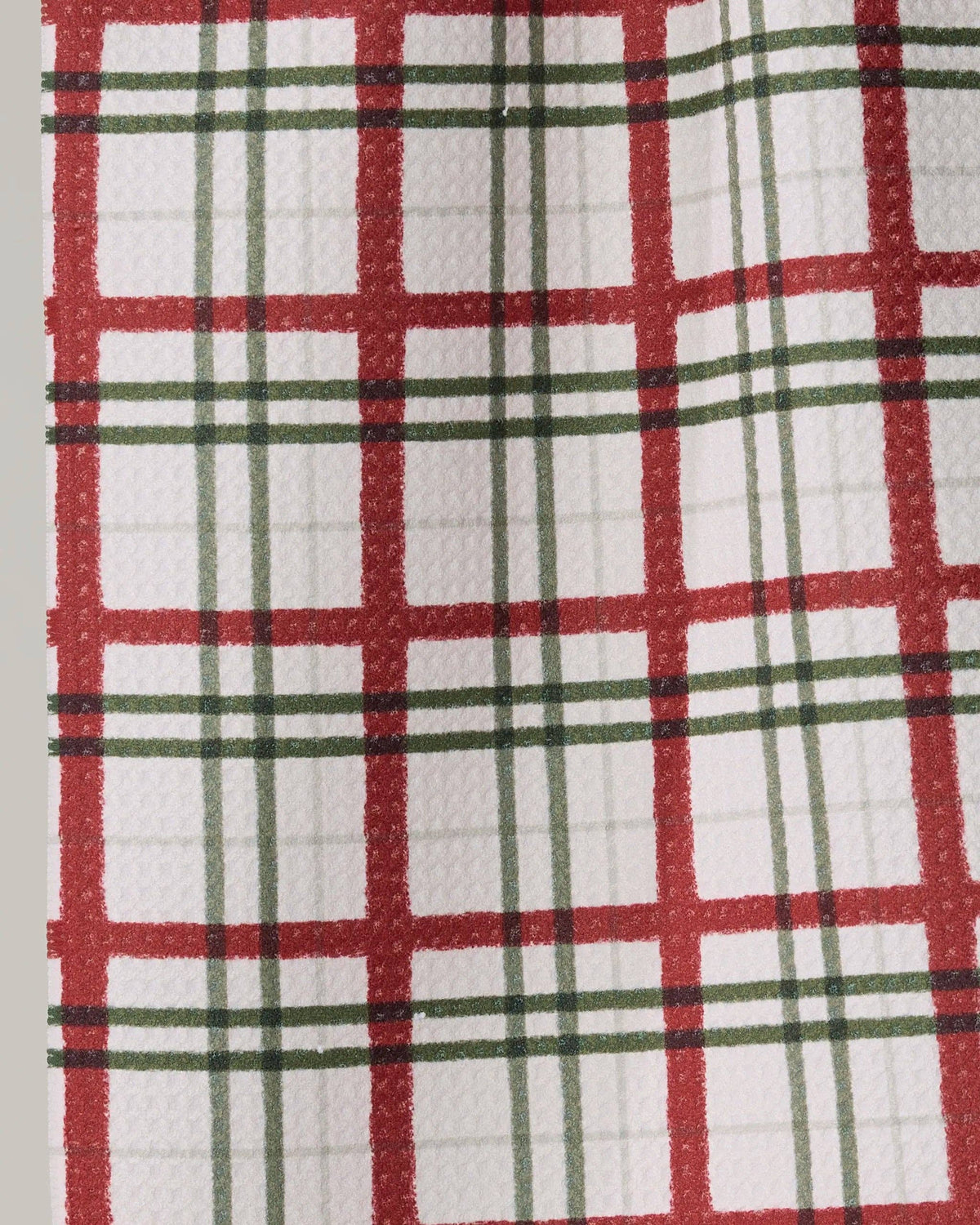 Ribbon Plaid Mini Towel