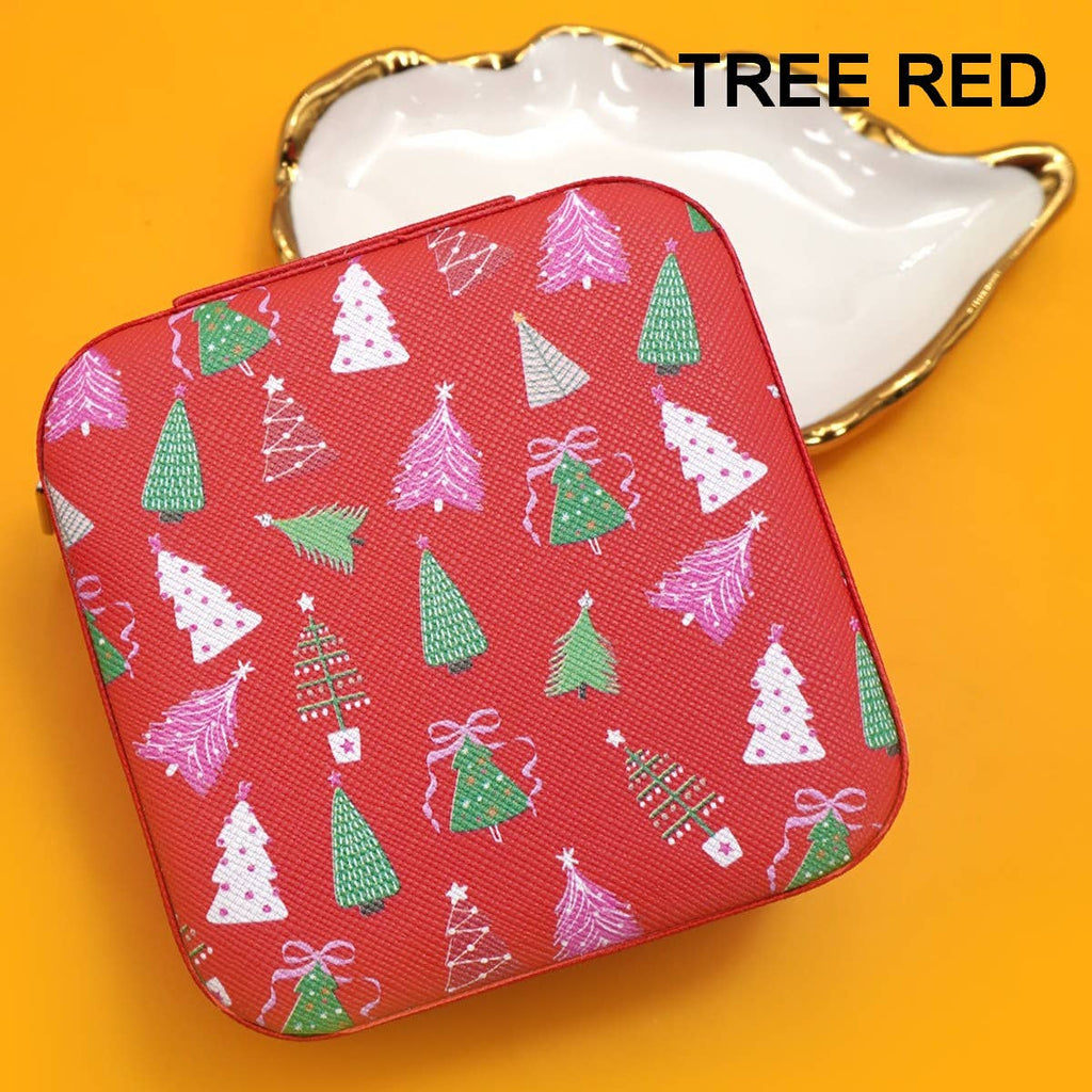 DESIGNED JEWELRY ORGANIZER TRAVEL BOX CASE