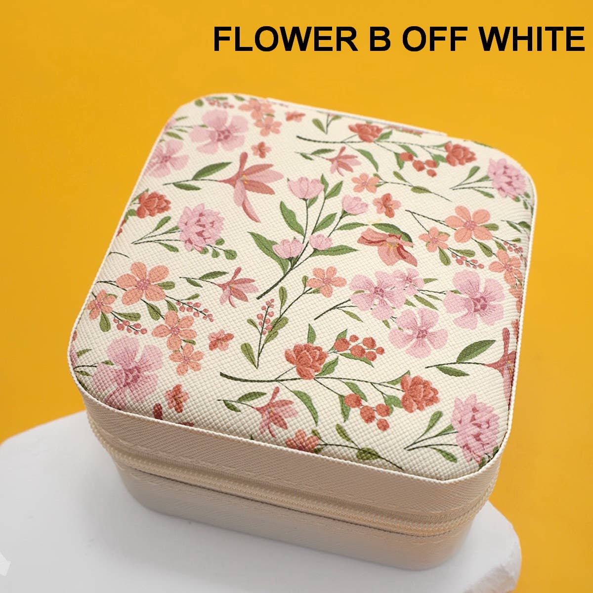 DESIGNED JEWELRY ORGANIZER TRAVEL BOX CASE