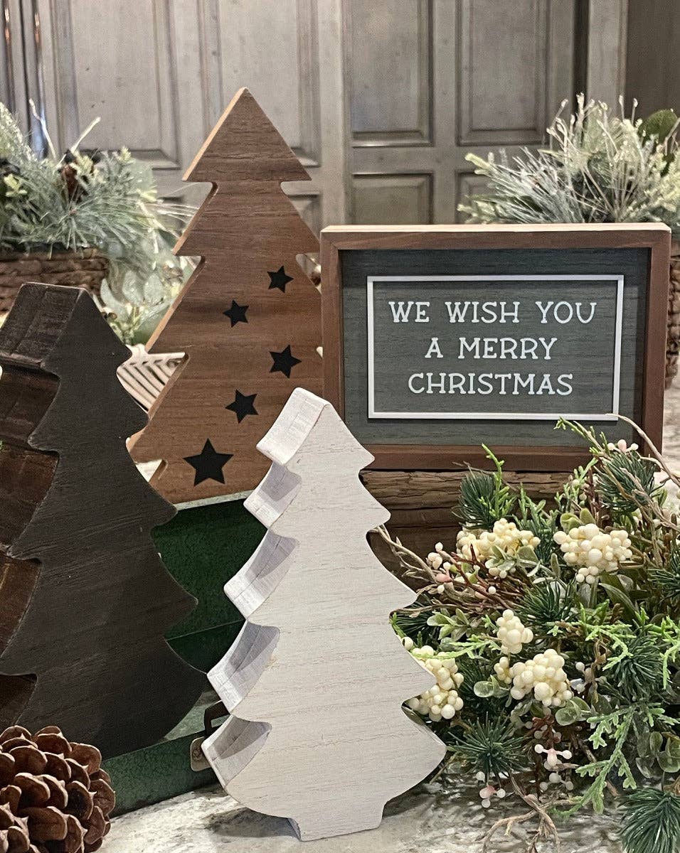Pumpkin Spice/Wish You a Merry Christmas Sign (Reversible)