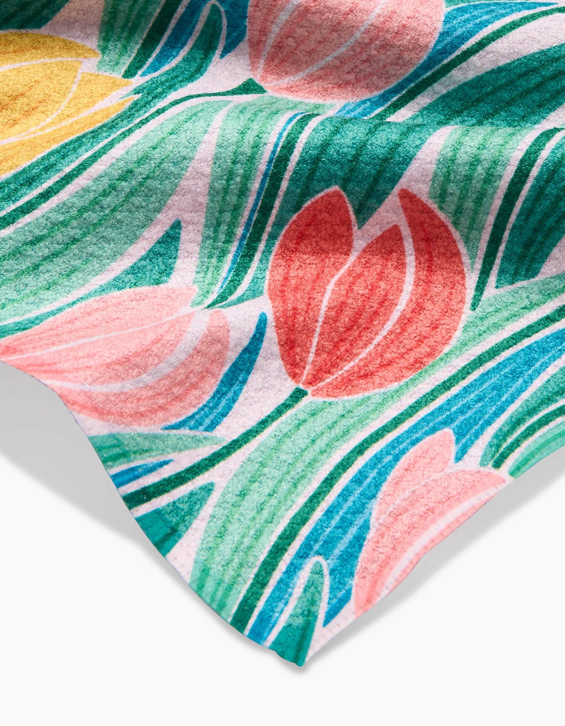 Tranquil Tulips Dishcloth Set
