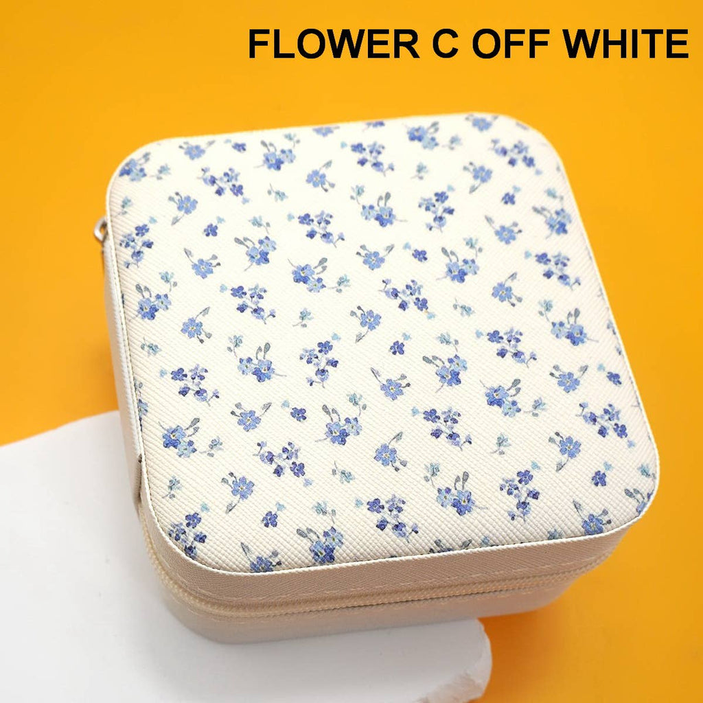 DESIGNED JEWELRY ORGANIZER TRAVEL BOX CASE