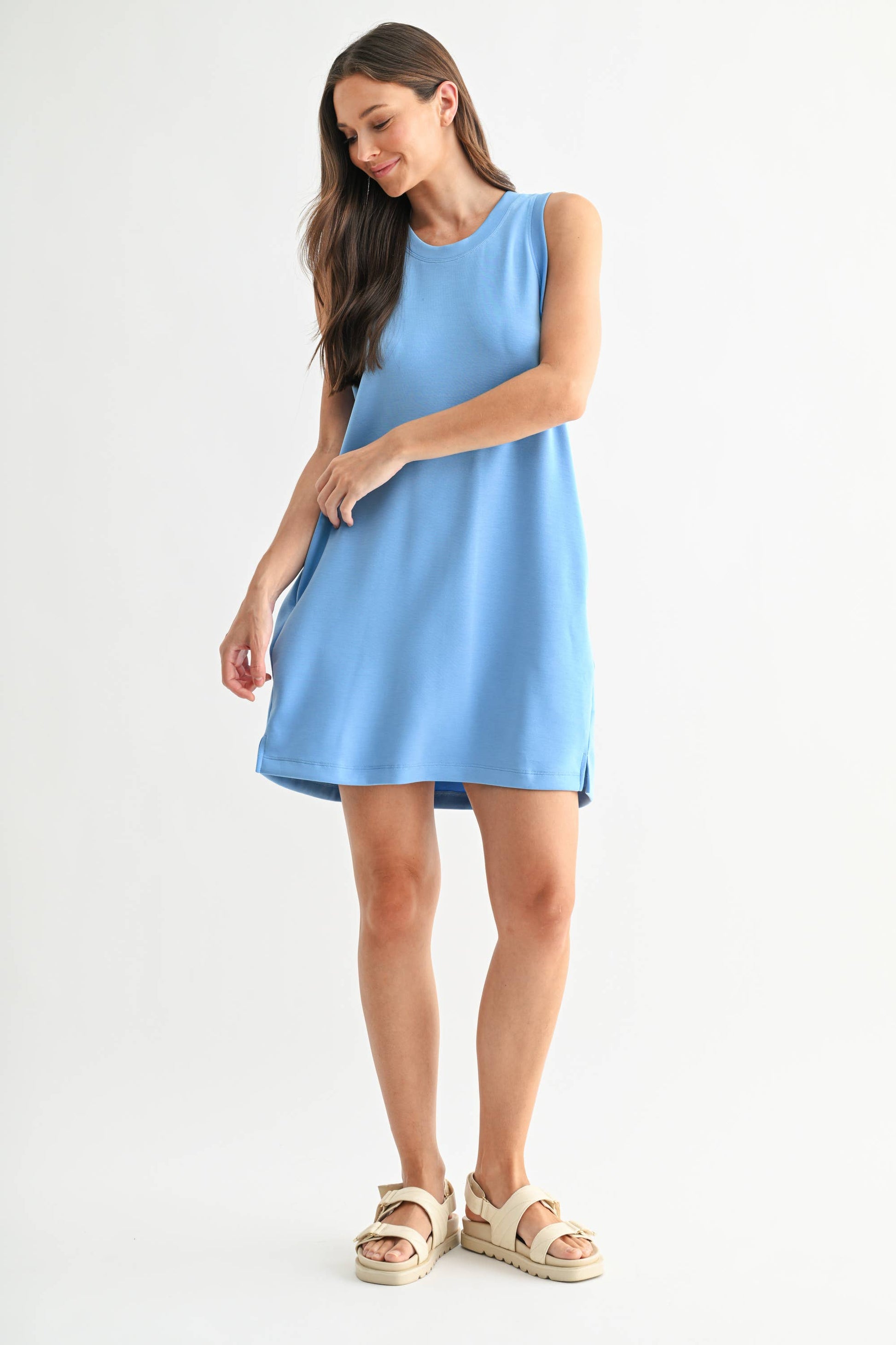 Laguna Scuba Shift Dress Multiple colors