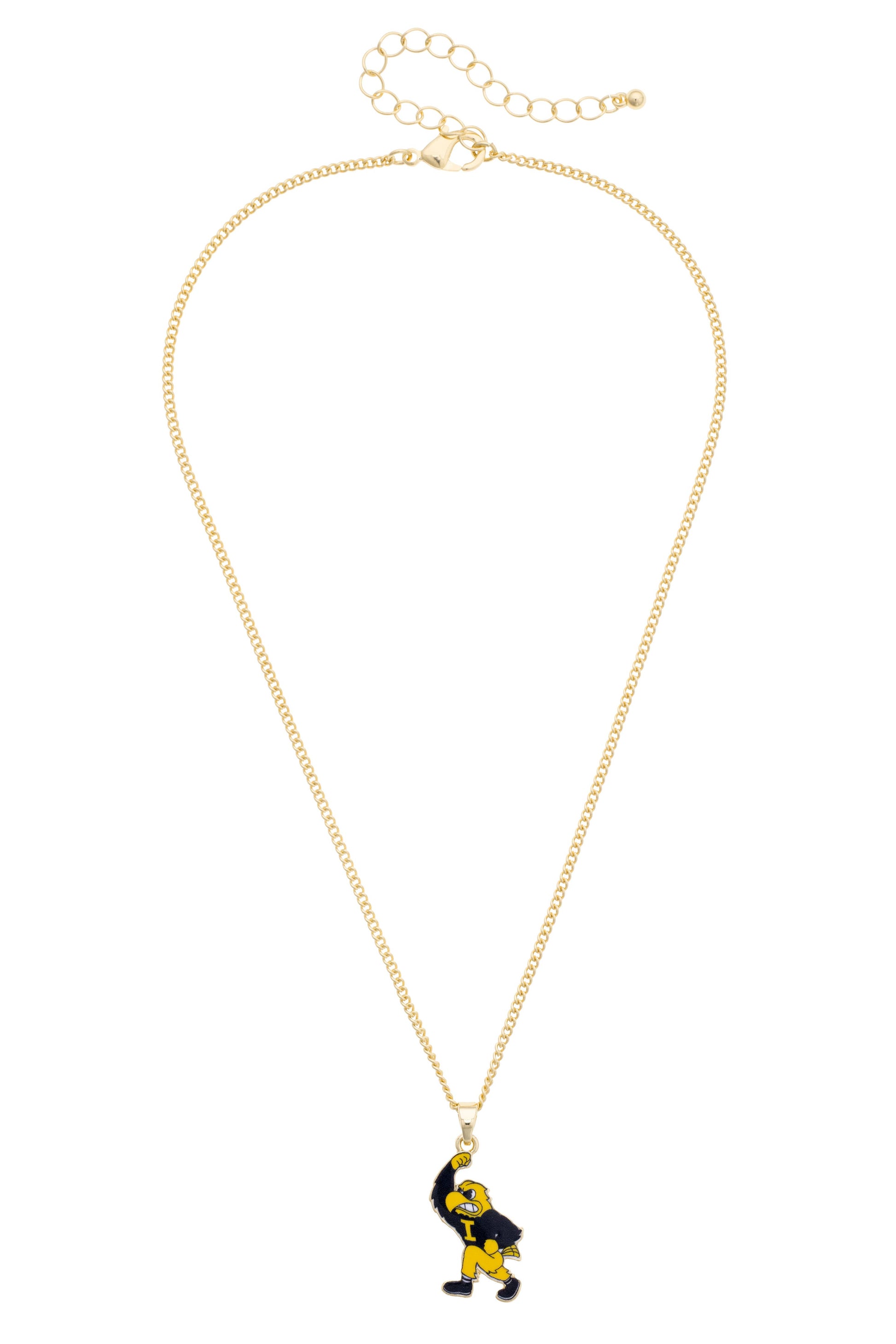 Iowa Hawkeyes Enamel Icon Necklace