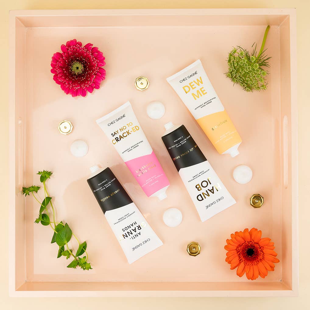 Dew Me - Hand Cream, Funny Gift, Grapefruit, Vegan, TSA Size