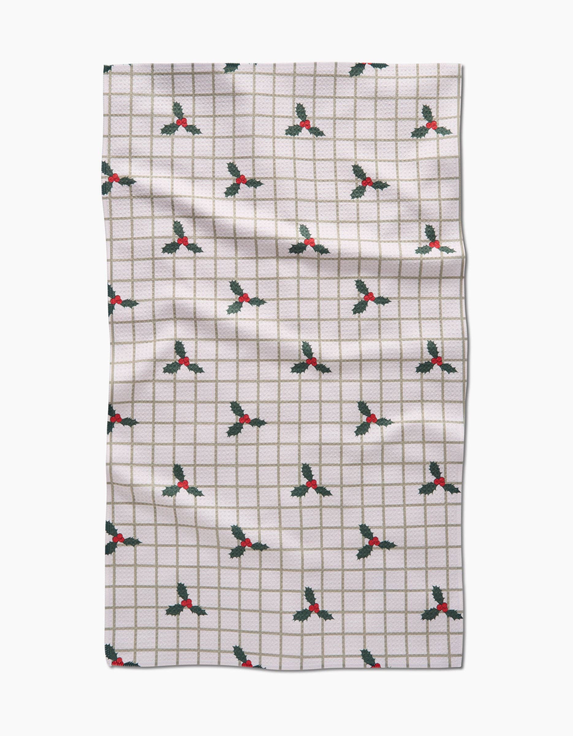 Merry And Plaid Tea Towel