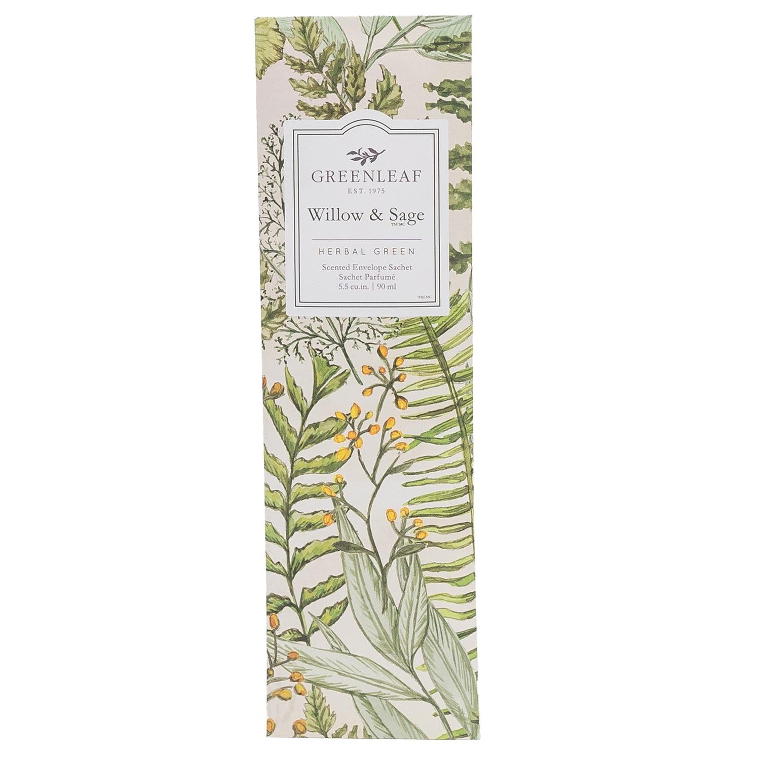 Greenleaf Slim Sachet Willow & Sage