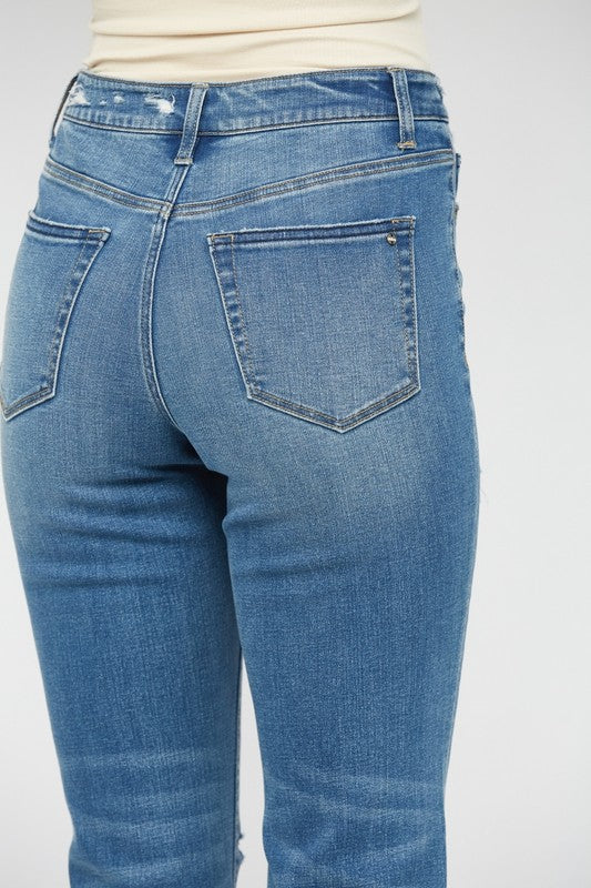 Mica High Rise Straight Leg Jean