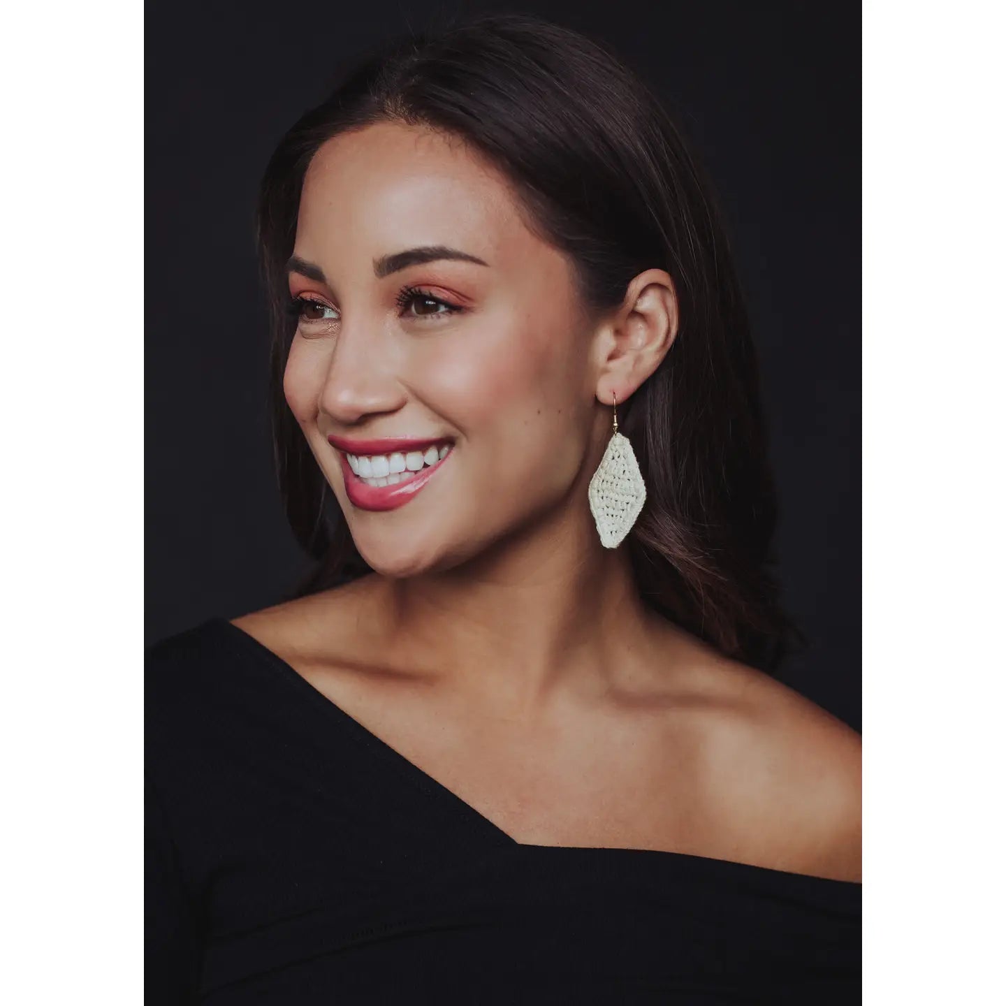 Diamond Crochet Earrings
