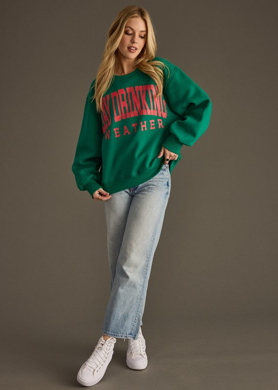 Green Day Drinking Sweatshirt