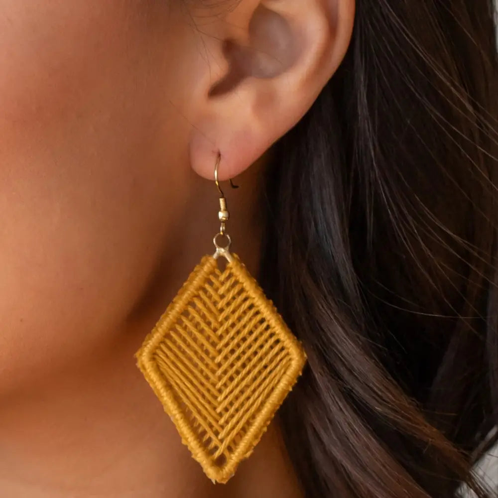 Diamond Crochet Earrings