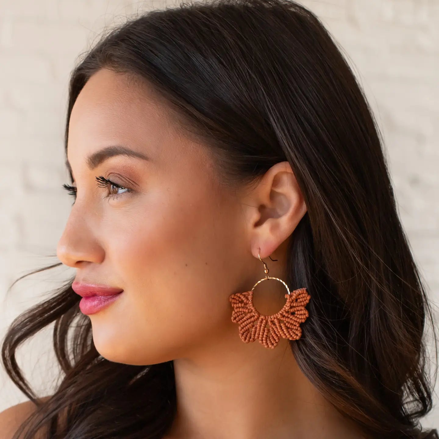 Flower Crochet Earrings
