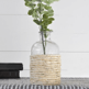 GLASS WEAVE BOTTLE VASE