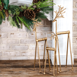 Gold Iron Deer