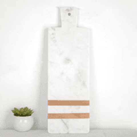 18" MARBLE/WOOD CUTTING BOARD