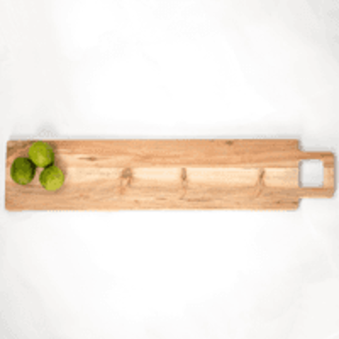 27.55" WOOD SERVING BOARD