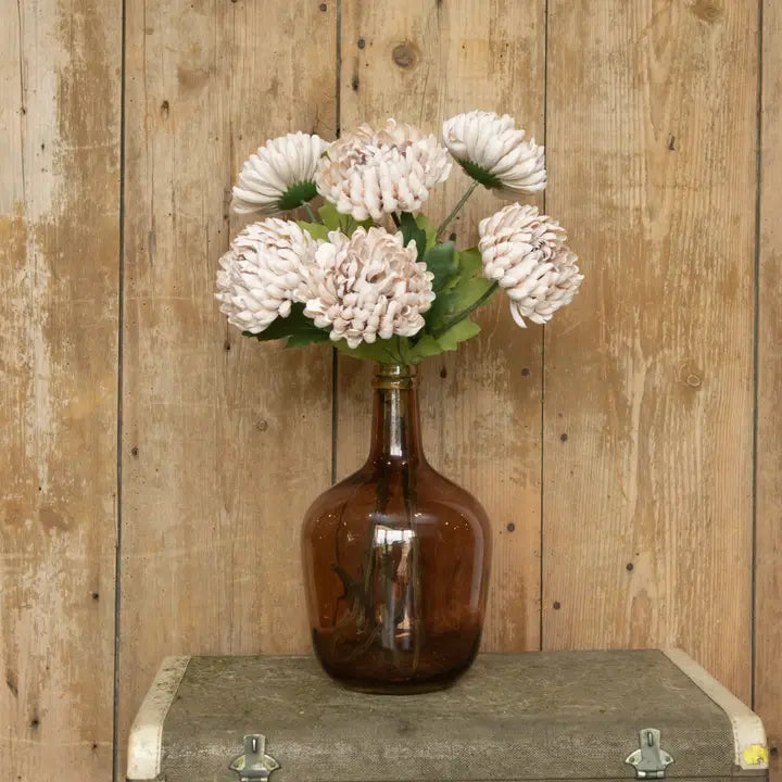 24.5" Autumn Cream Mum Spray