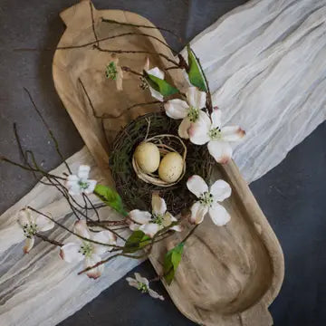 White Dogwood Bird Nest