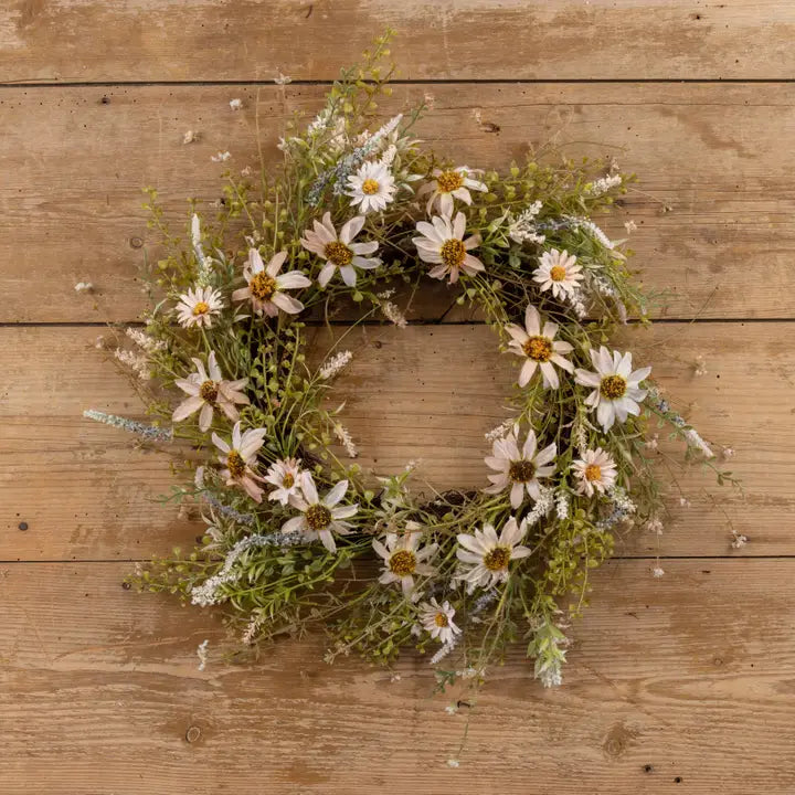 Pink Wildflower Candle Ring