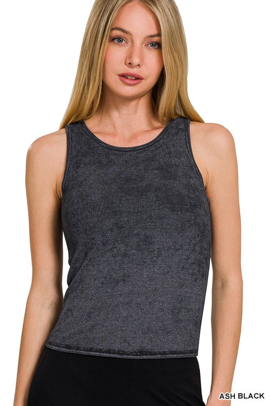 Racer back tank w/pads